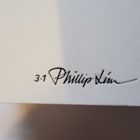 3.1 Philip Lim cube open Toe mule slip on. Fawn. Sz 39(8.5). - Picture 5 of 16